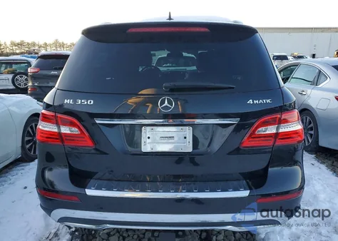 2015 Mercedes-Benz Ml 350 4Matic z USA, uszkodzony, nr VIN 4JGDA5HB5FA474834